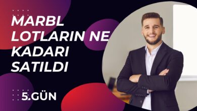 MARBL 14 Kasım Lotların Ne Kadarı Satıldı?